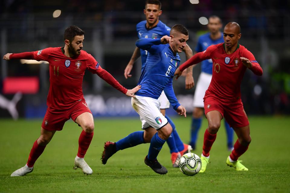  Italy have finished second in Group A3 after they drew 0-0 with Portugal