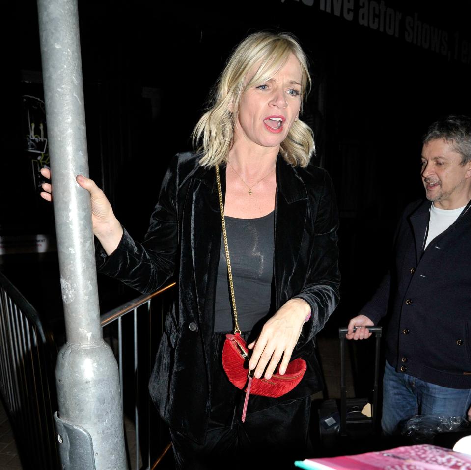  Zoe Ball was able to party with her fellow hosts, professionals and the celebrities in Blackpool