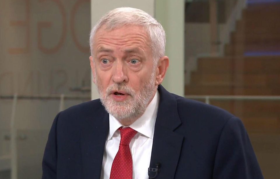  Jeremy Corbyn says he hasn't read the Brexit deal