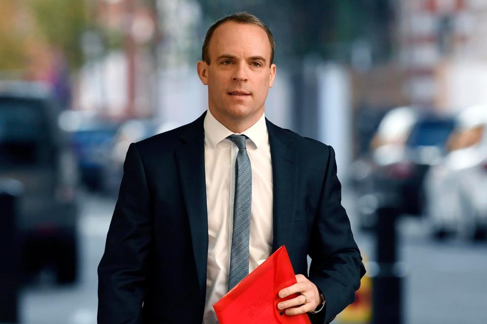  Dominic Raab is seen as a possible contender to replace Mrs May