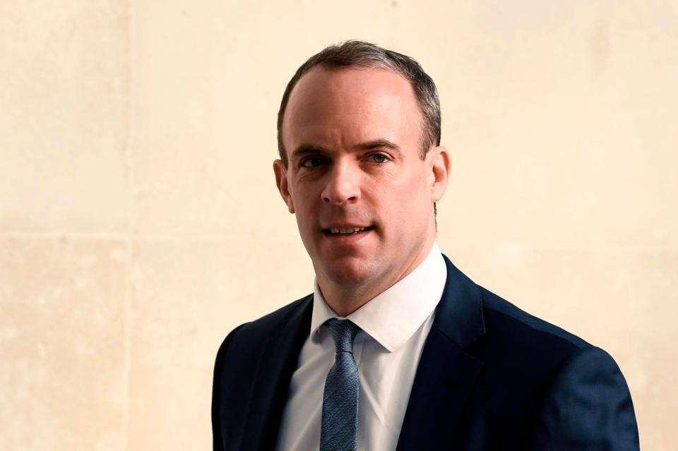  Dominic Raab says the PM's Brexit deal could stop the UK controlling migration