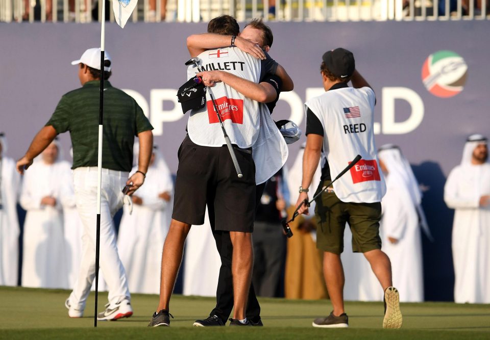  He held off Patrick Reed and Matt Wallace to win by two shots in Dubai