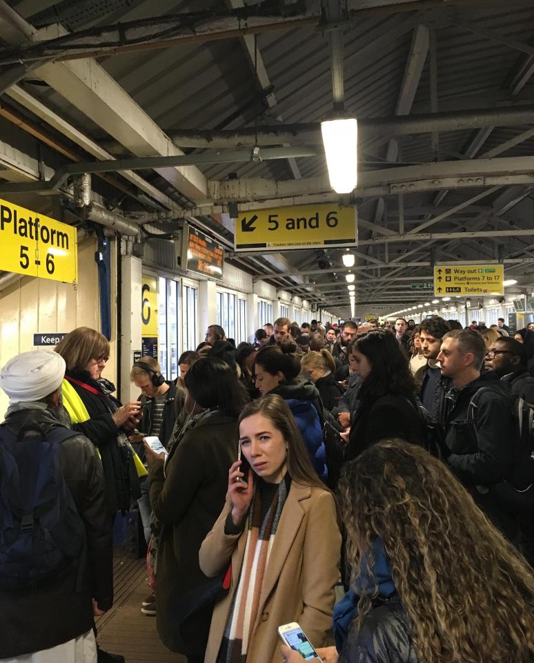  Passengers on some of the busiest rail routes in the country were warned of cancellations because of over-running engineering works on Monday November 19