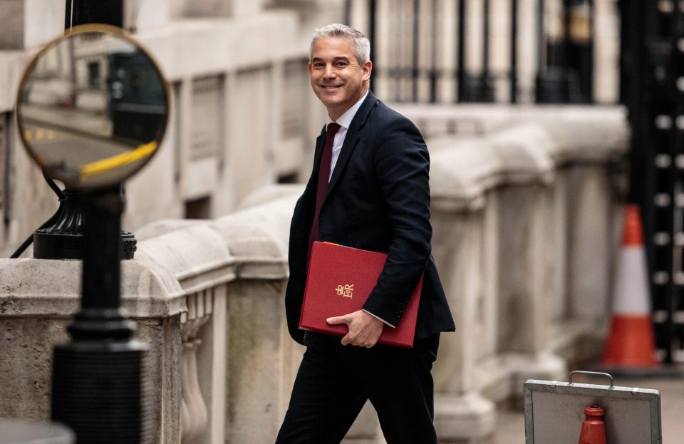  New Brexit Secretary Stephen Barclay arriving for work this morning