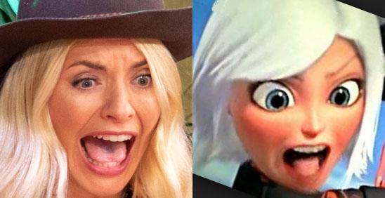  This week’s winner is Holly Willoughby and Susan Murphy from Monsters Vs Aliens