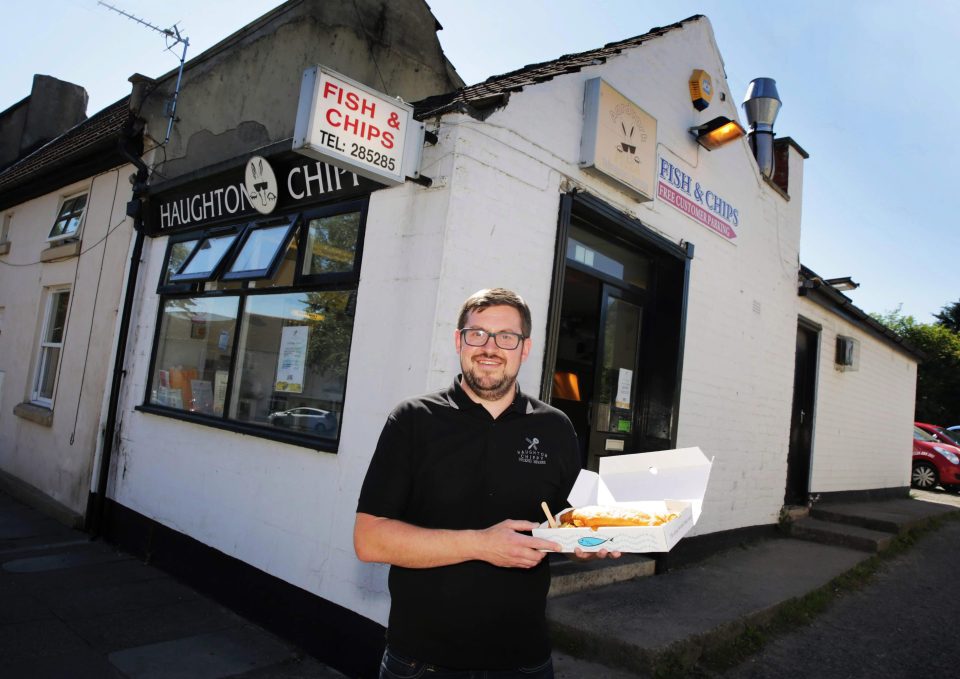  Frank's son Robert - who manages the chip shop - says it's been a nightmare recruiting staff