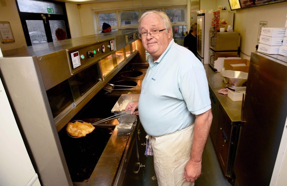  Frank Suhadolnik, 69, runs Haughton Chippy in Darlington, and is struggling to find staff for a second shop in the town