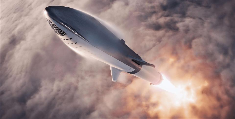  Musk wants to visit the red planet using SpaceX's Starship vessel