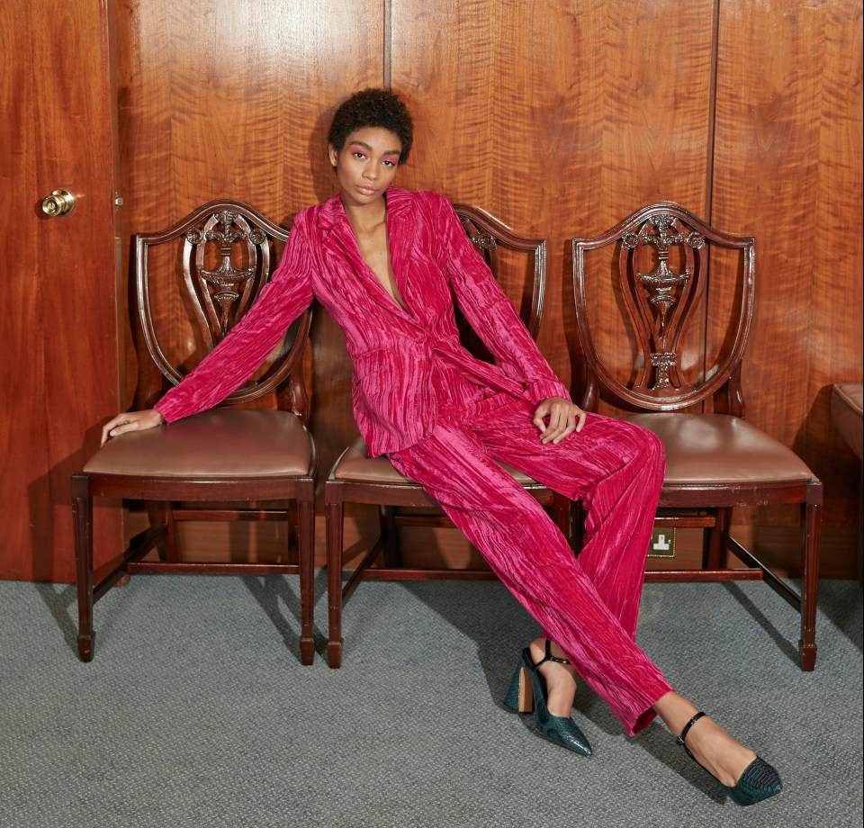 TIP: Go for a cool co-ord if party dresses are not your thing – the fuchsia will cause a stir