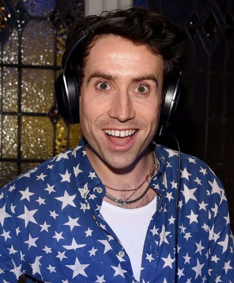  Radio 1 host Nick Grimshaw is shedding pounds in the gym as he targets a superbod