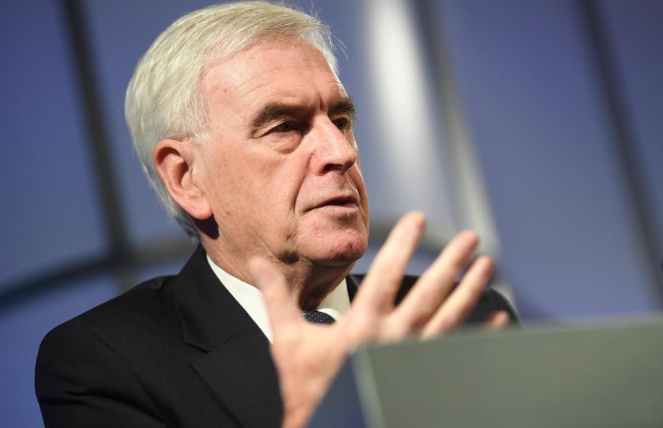  John McDonnell has laid out a plan to take power for Labour