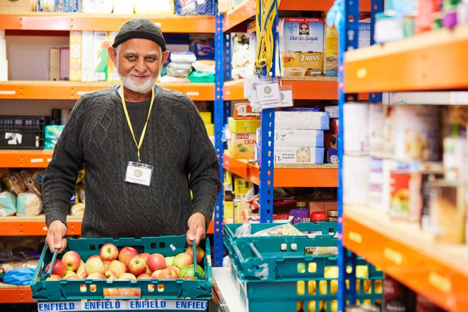  The foodbank is 'expecting chaos'