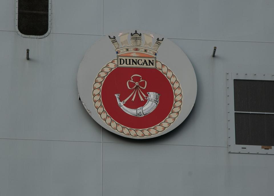  The ship's crest