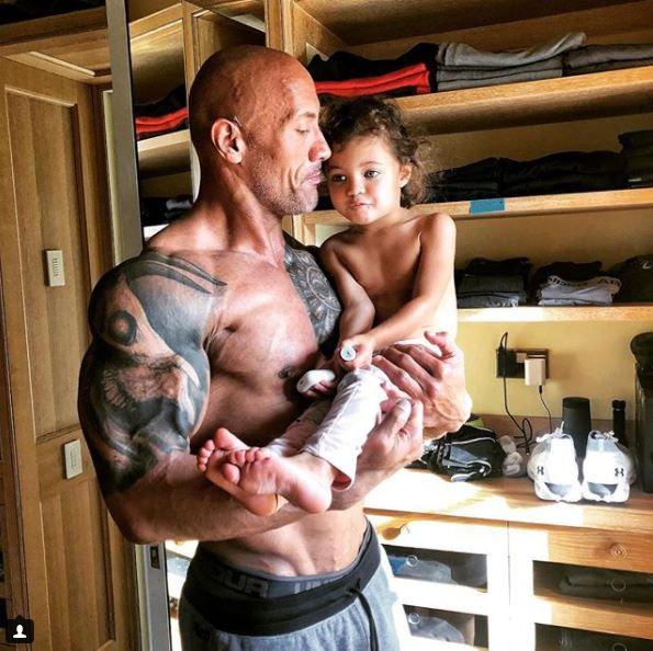  The Rock regularly posts proud pics of his family - much to the delight of his fans