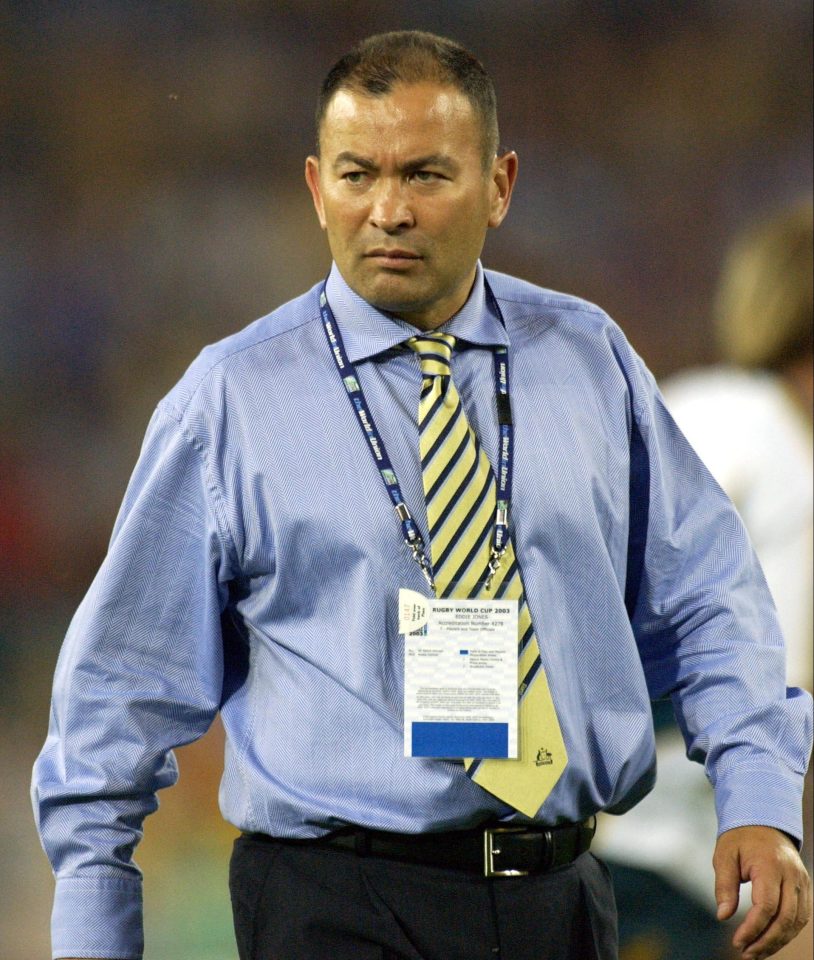  Current England boss Eddie Jones was in charge of the Wallabies in 2003 and reckons he would have been "Sir Eddie Jones" had his side won