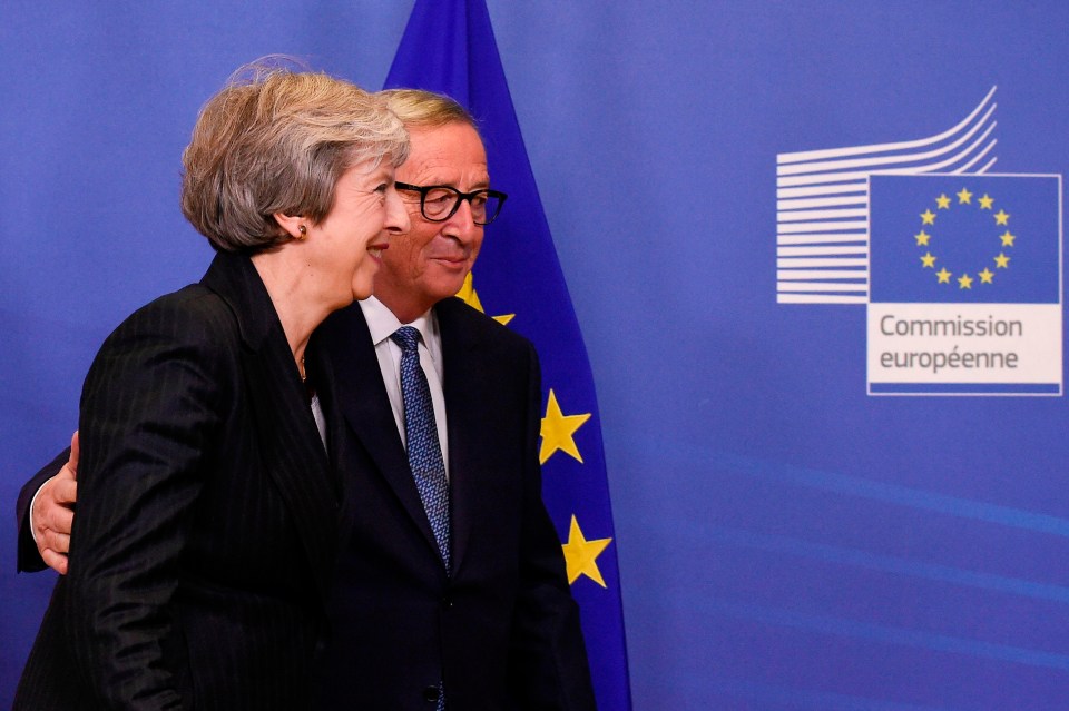 Mrs May and Mr Juncker were speaking ahead of Sunday’s planned summit