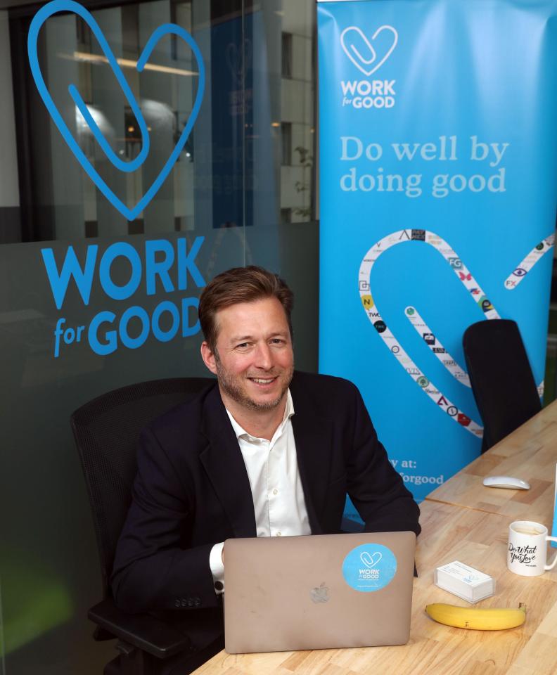  Danny Witter owns small business Work for Good