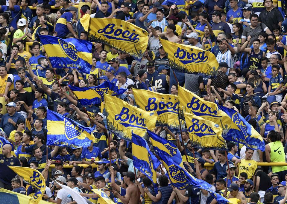 Boca face rivals River plate in the second leg of the Copa Libertadores final on Saturday