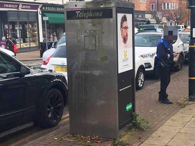 A traffic warden was on duty but let the former England goalkeeper off without a warning - or a ticket