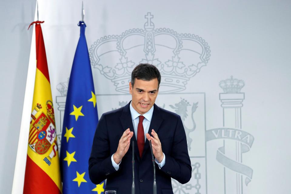  Spanish Prime Minister Sanchez confirms Spain will be voting in favour of the Brexit deal