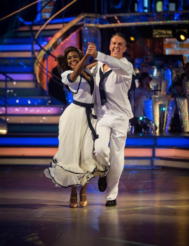  Oti and Graeme danced the Quickstep to Sing Sing Sing by The Andrews Sisters