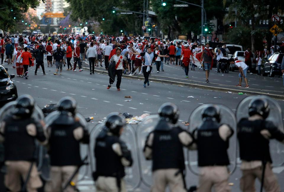 River Plate fans