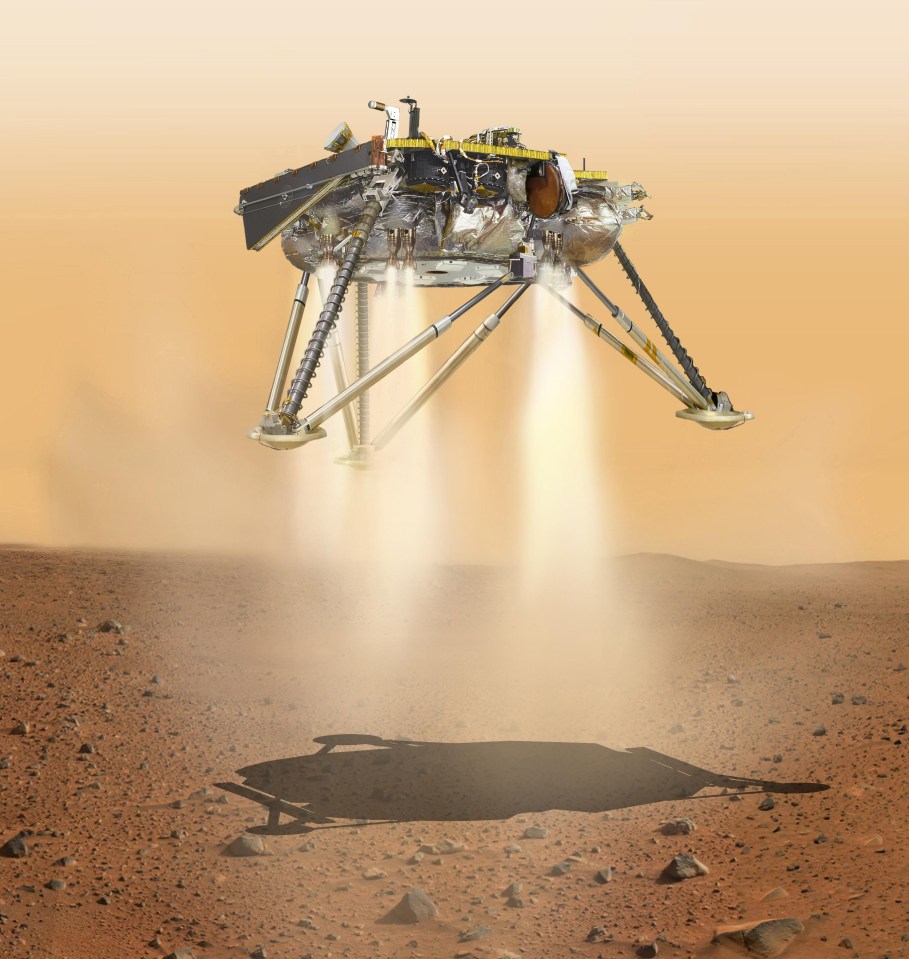 Nasa’s InSight lander successfully touched down on Mars earlier this week