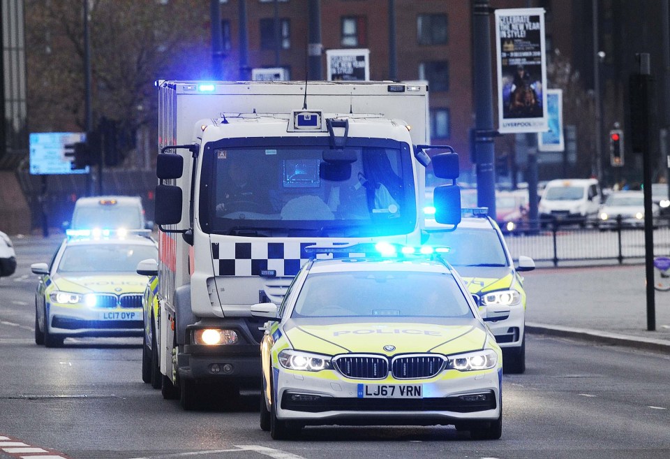 Fellows and Boyle were escorted from HMP Manchester to court