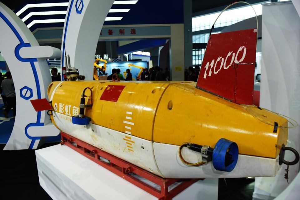  The undersea base will scour the ocean's floor using a fleet of robotic submarines