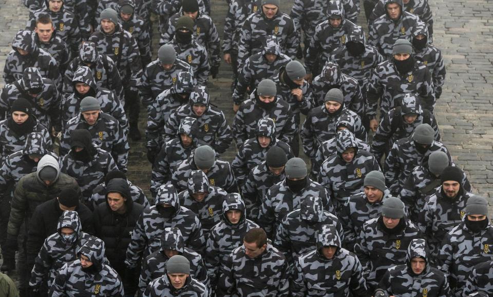  Martial law would ban all demonstrations on the streets of Ukraine