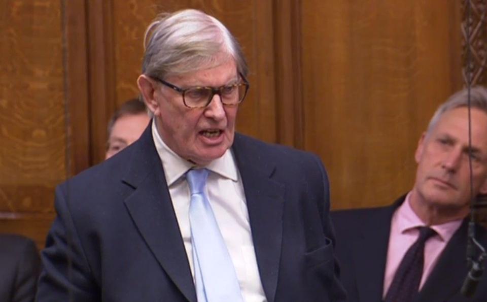  Conservative MP William Cash disagreed with the Brexit deal made between the PM and EU