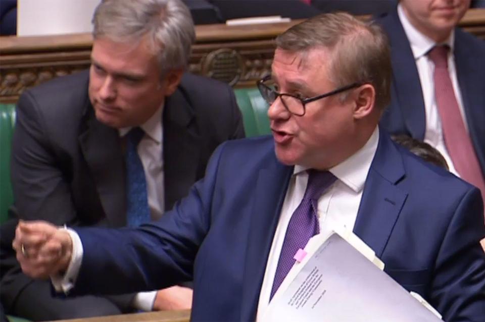  Mark Francois pleaded with the PM to change her plan of action