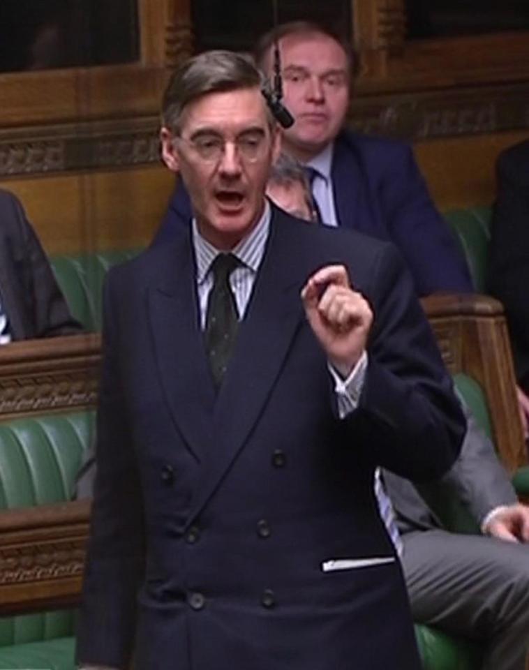  Jacob Rees- Mogg also criticised the Brexit deal