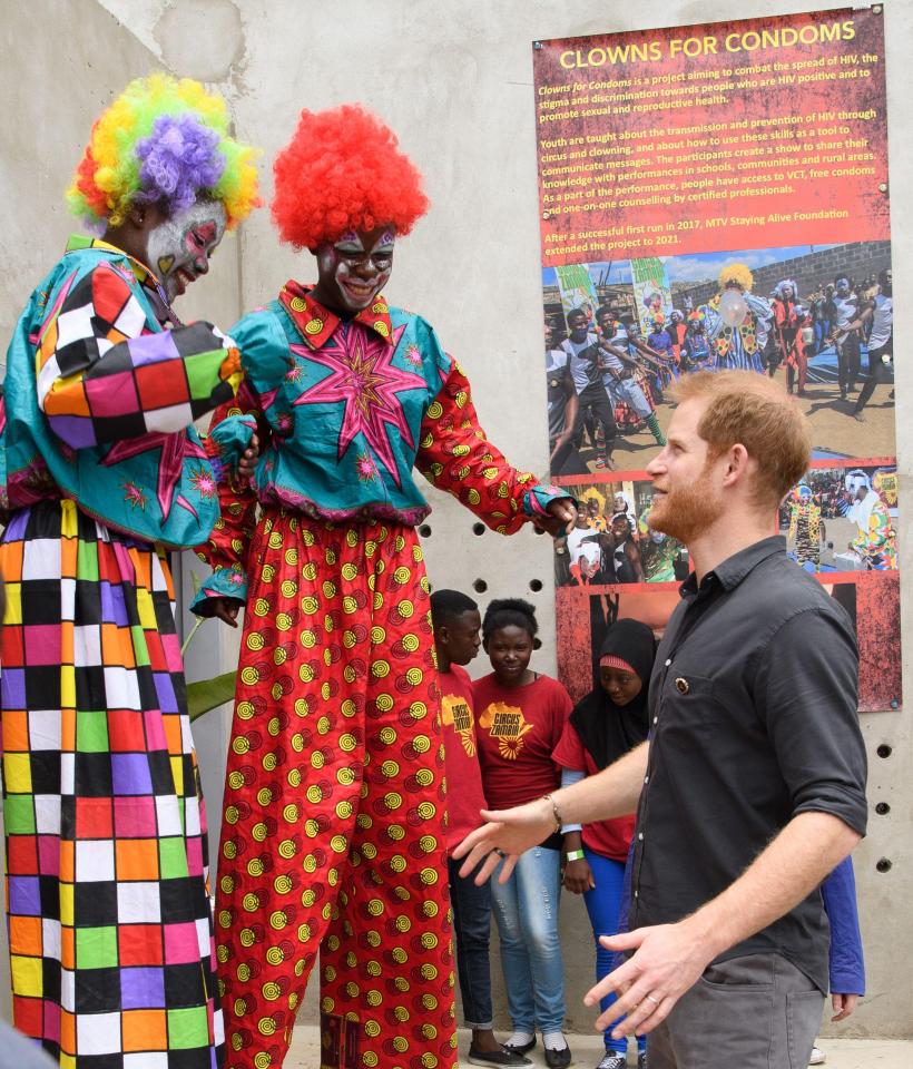  Circus Zambia was founded by Gift Chansa and friends from Chibolya, a district of Lusaka that faces many challenges