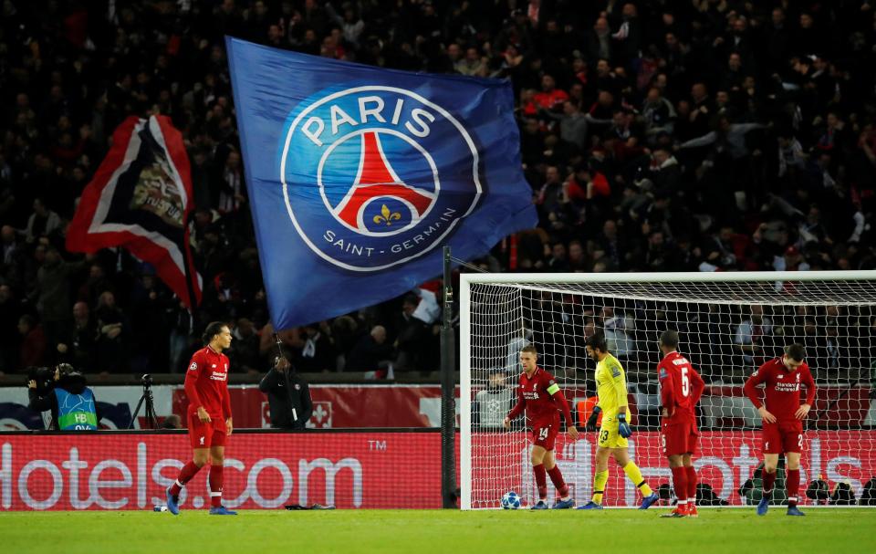  Liverpool must beat Napoli to qualify for the knock-out stage after defeat at PSG