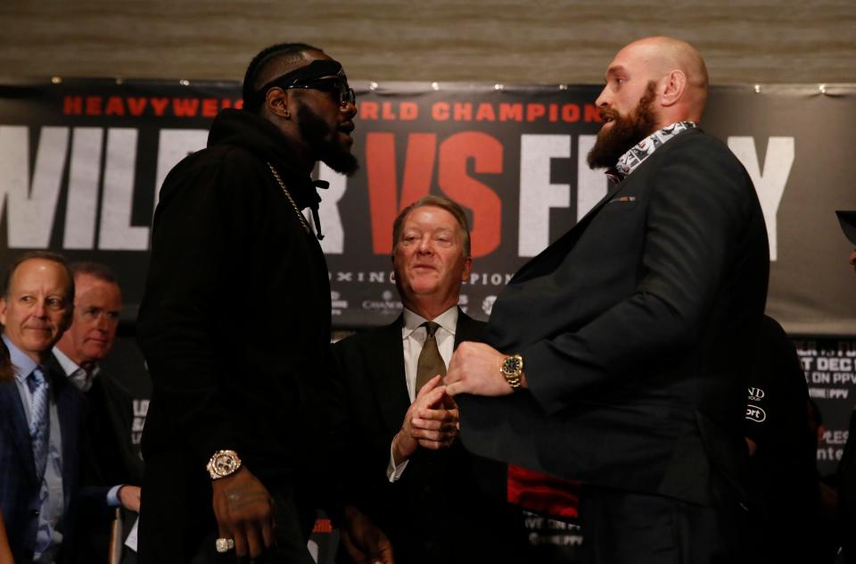  Fans are divided over who is going to come out on top between Fury and Wilder