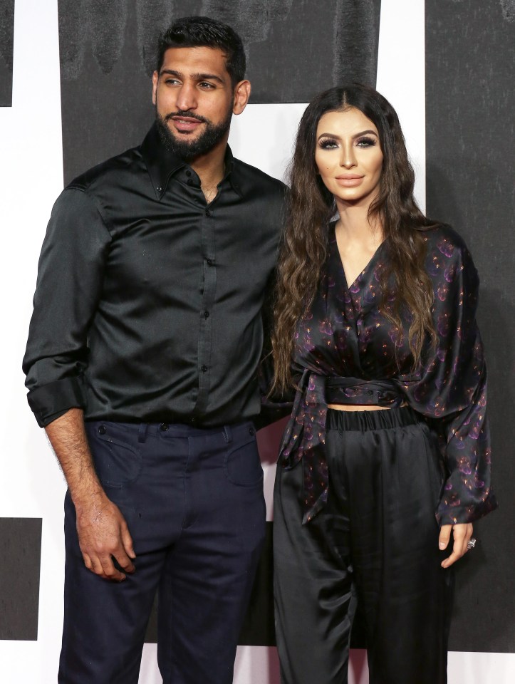 Amir Khan and Faryal Makhdoom were in attendance at the Creed II premiere