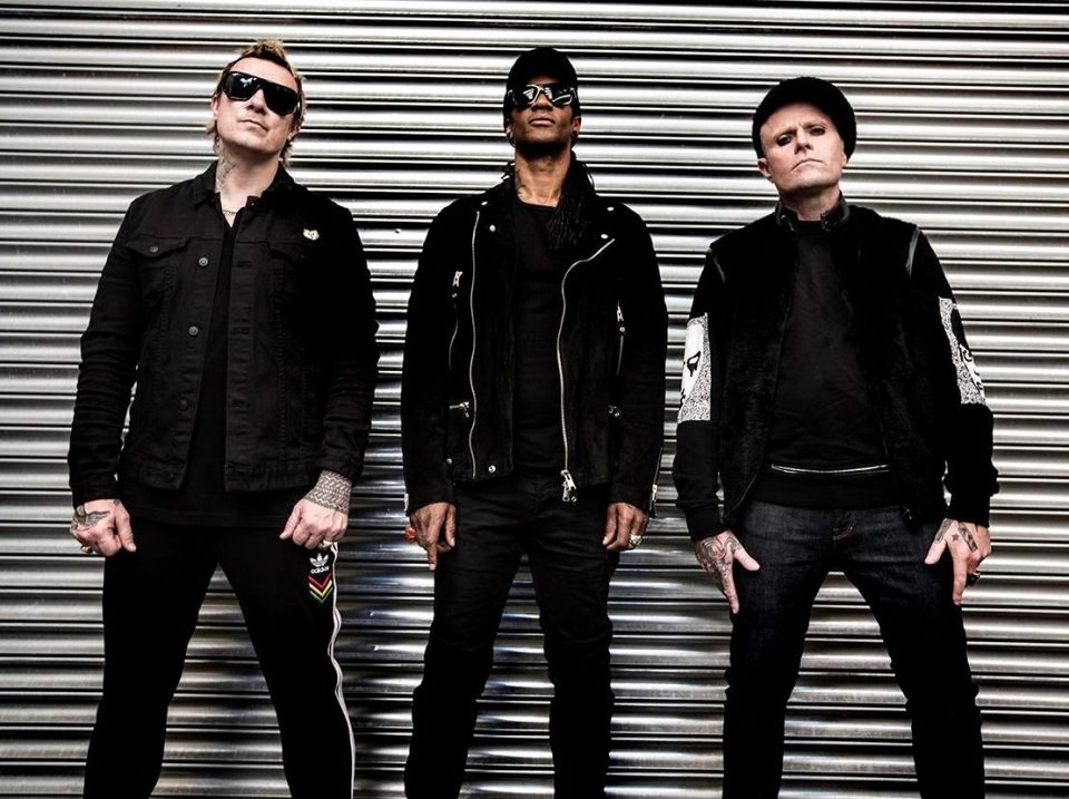  The Prodigy, from left to right, Liam Howlett, Maxim, Keith Flint