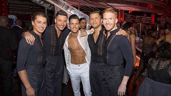  AJ reveals the Strictly lads get competitive about who will be the most ripped of all