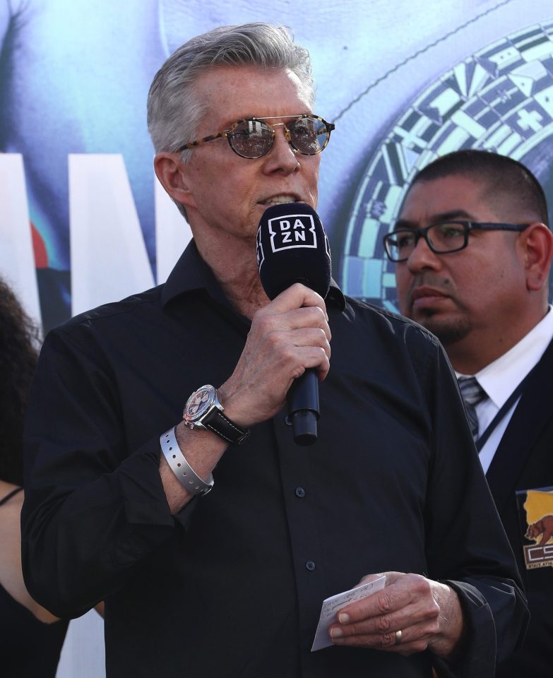  Michael Buffer has been in Los Angeles ahead of the KSI vs Logan Paul rematch