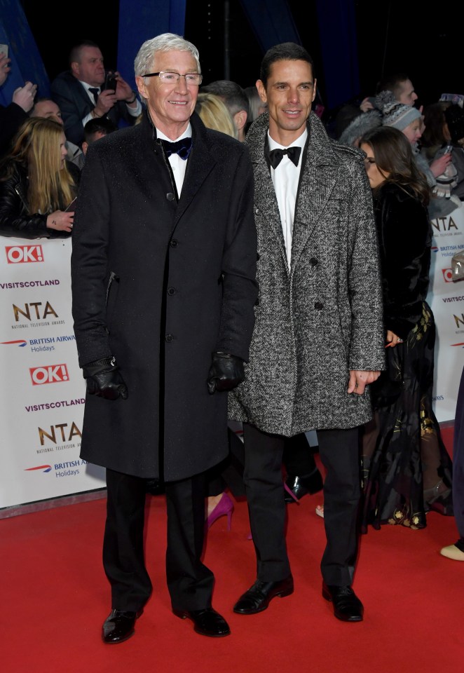  The late Paul O'Grady with his husband Andre Portasio