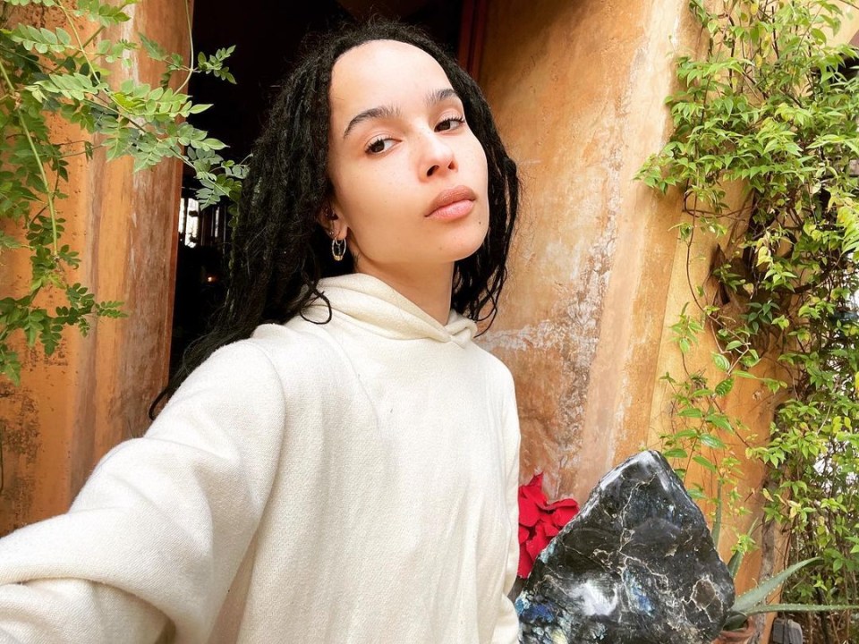 Actress Zoe Kravitz