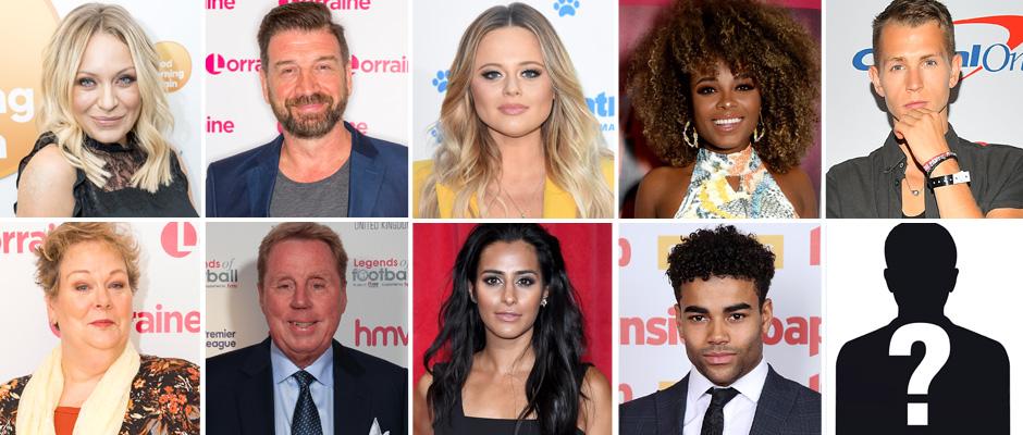  We can exclusively reveal the nine stars confirmed to enter the jungle