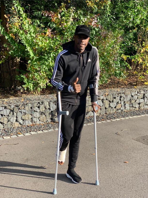 Danny Welbeck posted an update on Twitter