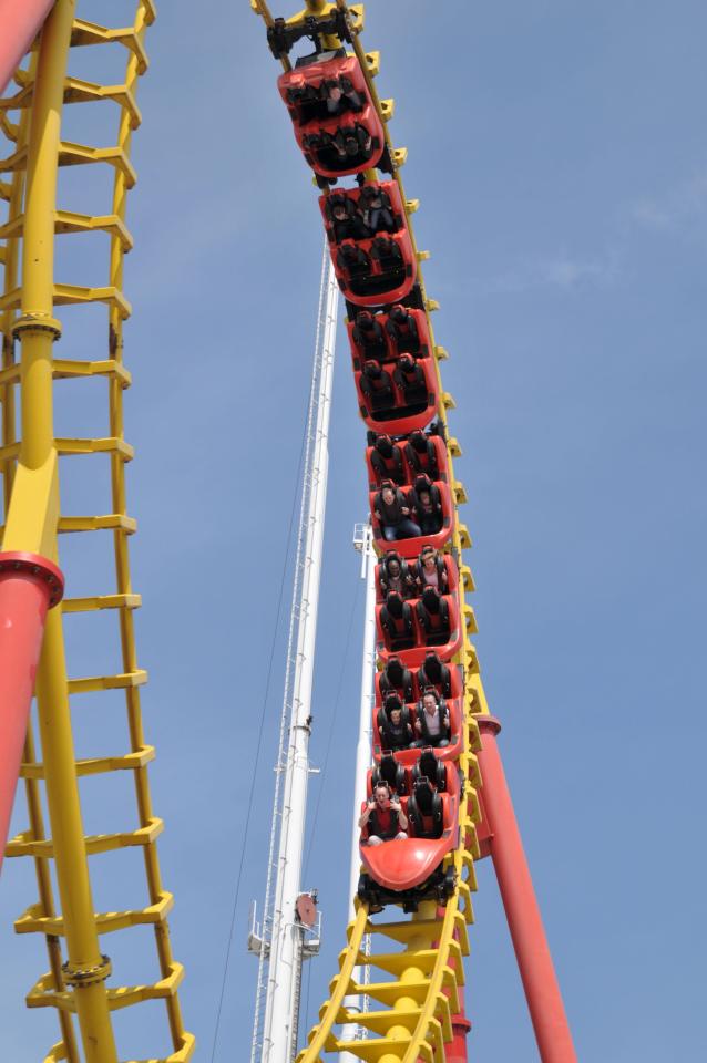  Rider a dragon on the Mystical Dragon Mountain ride