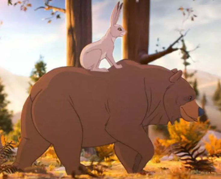 The Bear And The Hare was a charming animated tale for the John Lewis Christmas ad