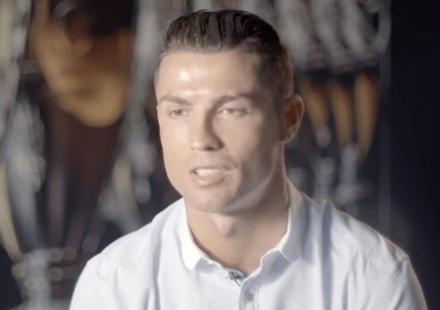  Ronaldo was speaking to Goalhanger films