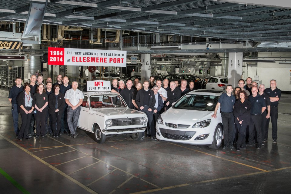 50th anniversary of the Astra at Ellesmere Port in 2014