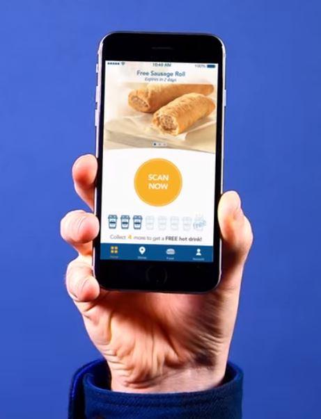 The Greggs app will offer customers a host of different rewards and freebies