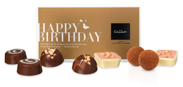 Hotel Chocolat won't reveal what treats it will give you free on your birthday but it's likely to be a small box of chocolates